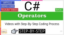 C#-Operators