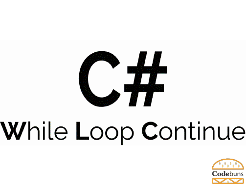 The continue Keyword With while Loop Code Example