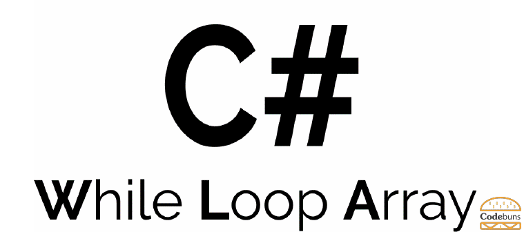 Array With while Loop Code Example