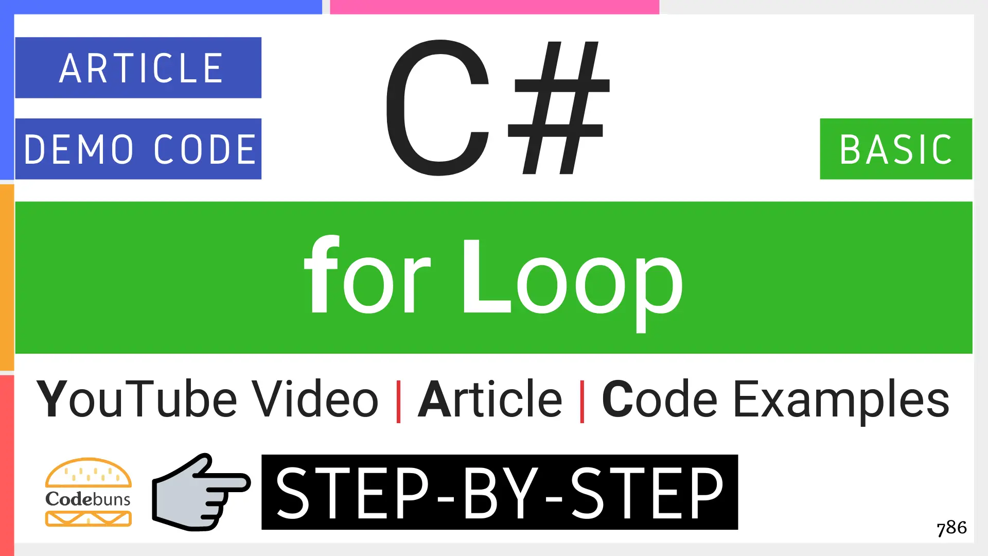 C# for loop