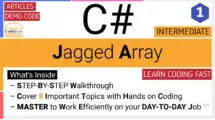 C# Jagged Array (Array of Arrays)