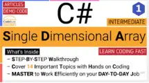 C# Single Dimensional Array