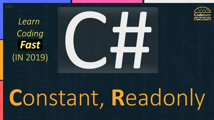 C# Constant, Readonly