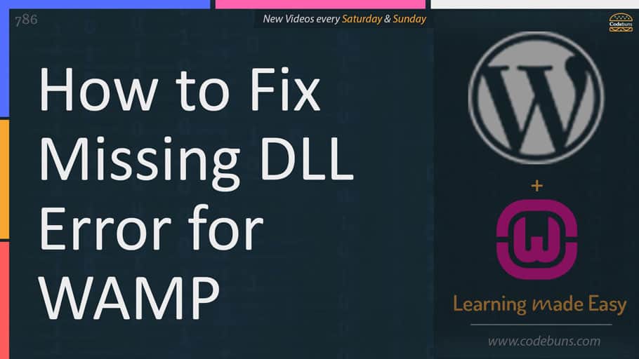 msvcp120.dll is missing wamp