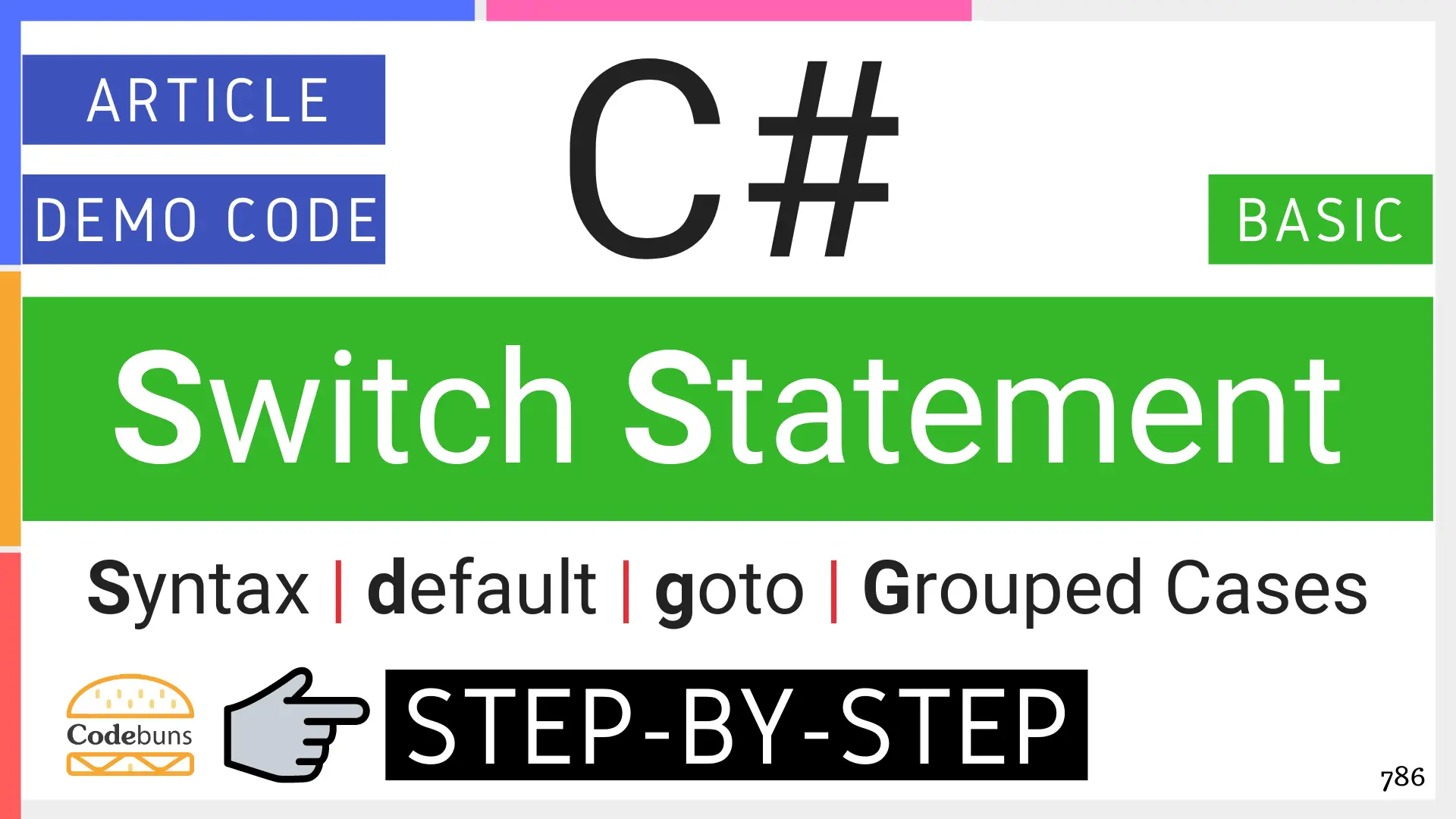 C# switch Statement