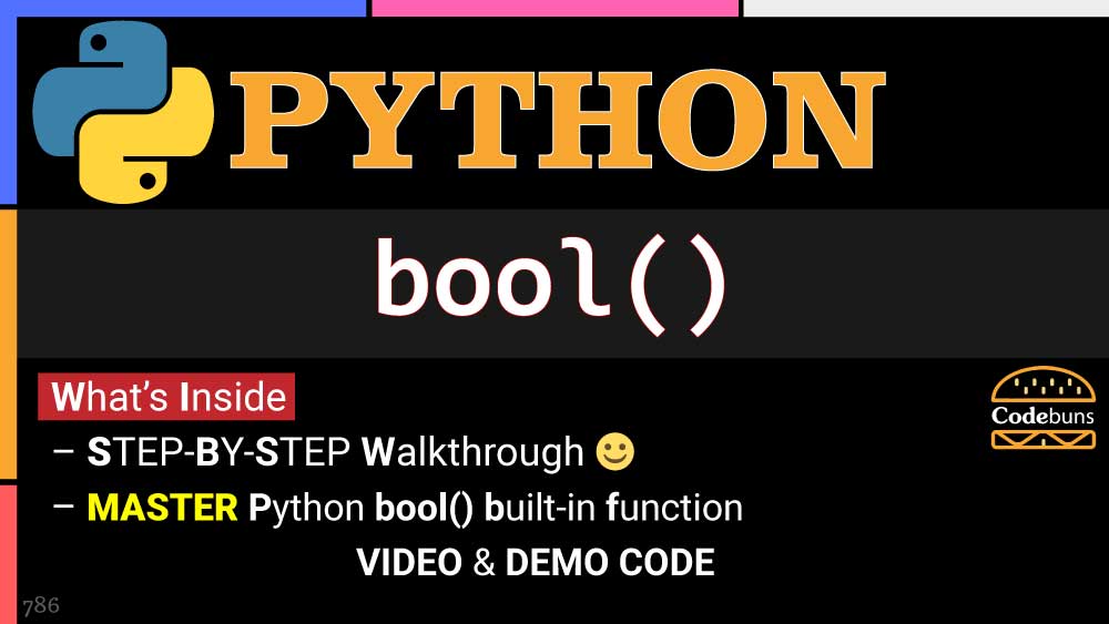 python-bool