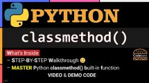 python-classmethod