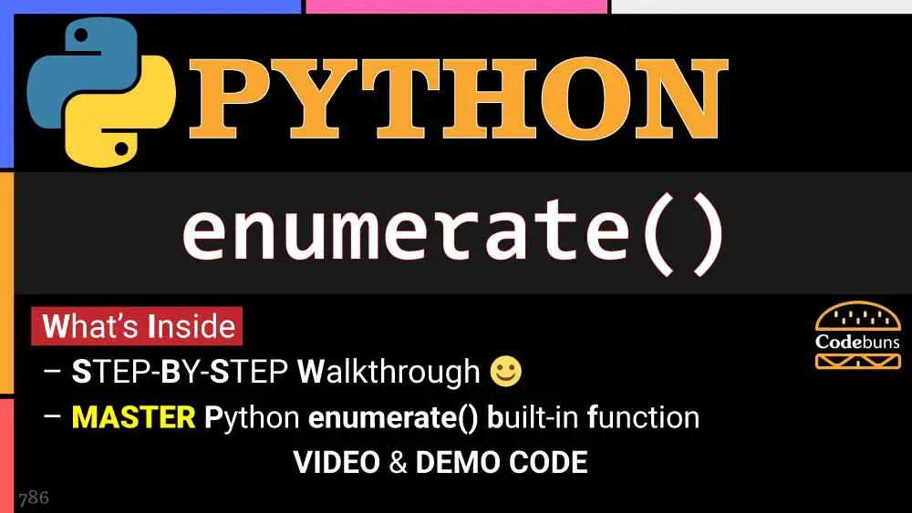 python-enumerate