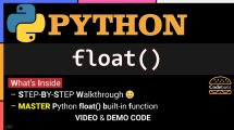 python-float